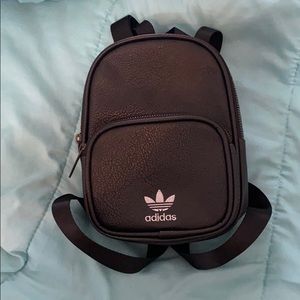 Adidas black mini backpack